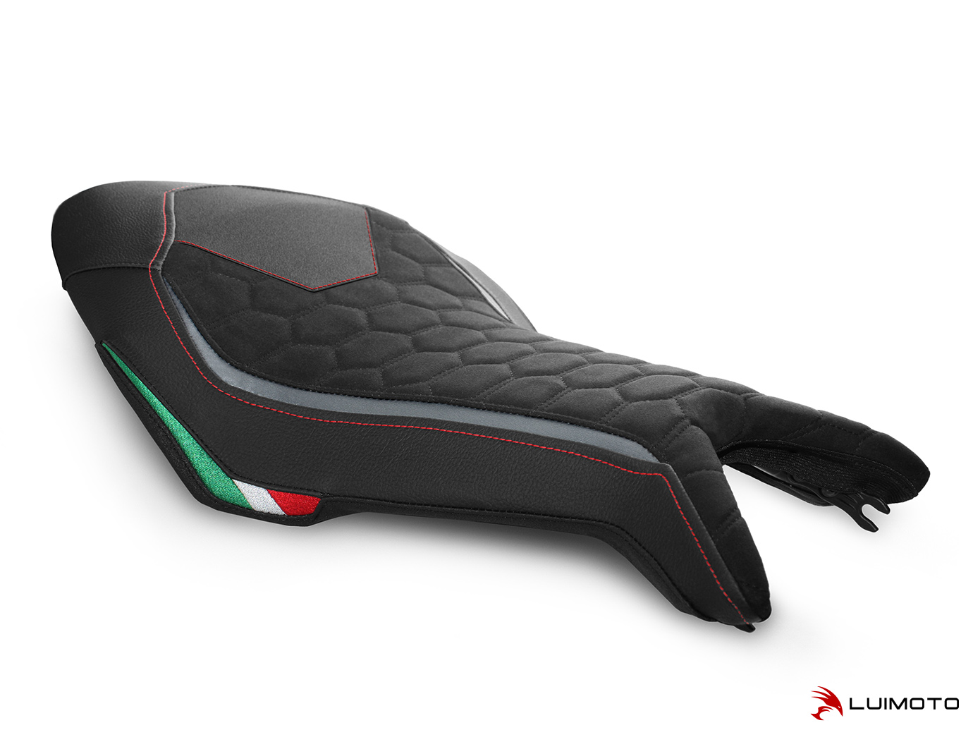 LUIMOTO (HEX-R) Rider Seat Cover for the MV AGUSTA Dragster 800 (2019+) LUIMOTO (HEX-R) Rider Seat Cover for the MV AGUSTA Dragster 800 (2019+)